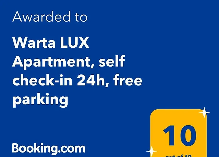 Appartement Warta Lux Apartment, Self Check-in 24h, Free Parking