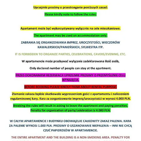 Warta Lux Apartment, Self Check-in 24h, Free Parking Apartamento *