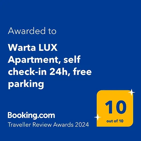 Apartment Warta Lux Apartment, Self Check-in 24h, Free Parking