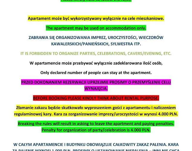 Warta Lux Apartment, Self Check-in 24h, Free Parking Apartment *